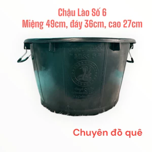 Thau chậu giặt ngâm mông Lào số 6 siêu bền độ bền 10 năm