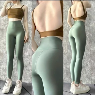 Quần Dài Legging Nữ Chất Thun Lạnh Lulu Co Giãn Tập - Gym - Yoga - Aerobic ⚡️ Hàng Nhập Khẩu ⚡️