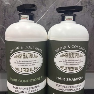 BỘ GỘI XÃ PHỤC HỒI TÓC CHO SALON SPA BIOTIN BEESWEET 2000ML