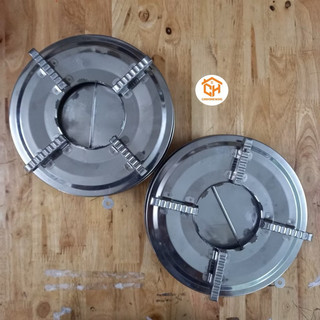Bếp Cồn Inox Longcook Mini Du Lịch Tiện Lợi - Bếp cồn lẩu nướng nhỏ gọn dễ dàng mang đi dã ngoại Cam Homeware