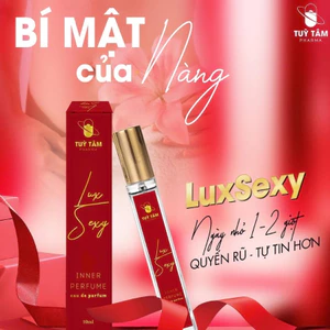 Nước hoa vùng kín Lux sexy quyến rũ, nước hoa cô bé Lux sexy Tùy Tâm pharma - 5ml