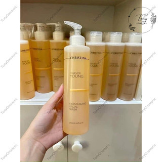 Sữa Rửa Mặt Christina Forever Young Facial Wash 300ml, chống lão hóa, làm sạch da, mềm mịn da