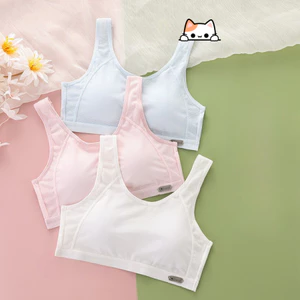 áo lót học sinh cấp 3 cấp 2, áo ngưc học sinh (bra) đệm liền dạng lưới size từ 25-75kg mã 2206
