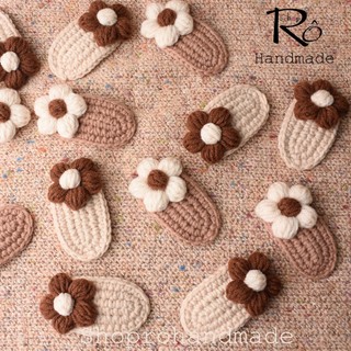 Kẹp tóc hoa tiểu thư cho nữ và bé gái 6cm |Phụ kiện kẹp tóc phong cách Hàn Quốc |Shop Rô Handmade