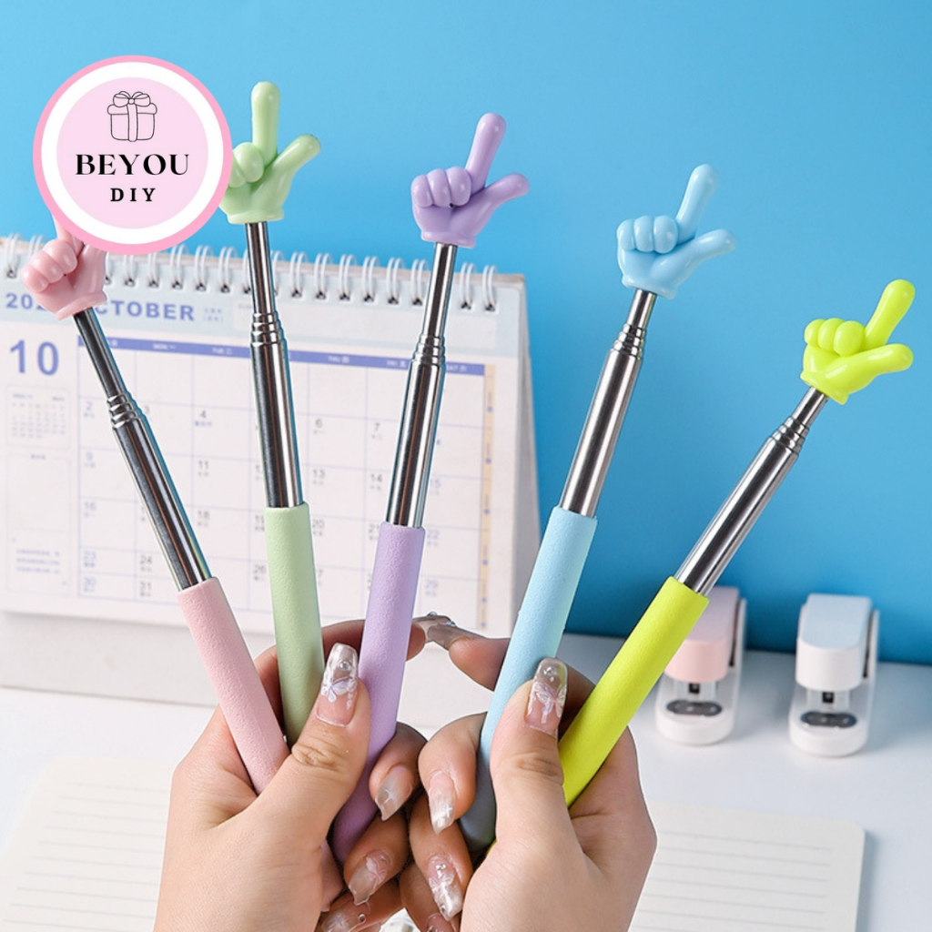 Cây Chỉ Bảng Thông Minh Màu Pastel, Giáo Cụ Dạy Học Dành Cho Giáo Viên, Giảng Viên, Học Sinh BEYOU