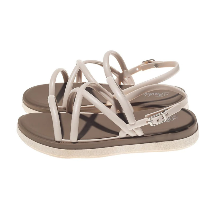 Sandal quai hậu nữ cao su quai khóa, sandal chiến binh chống nước, chống trơn N3