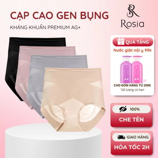 (DEAL MỞ BÁN) Quần Gen Nịt Bụng Siết Eo Chống Cuộn Rosia 8720 Quần Lót Tàng Hình Mặc Thoải Mái Không Lộ Viền