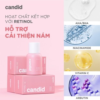 Hoạt Chất Retinol Candid Chống Lão Hóa, Candid Retinol 0.5% / Retinol 1% 30ml