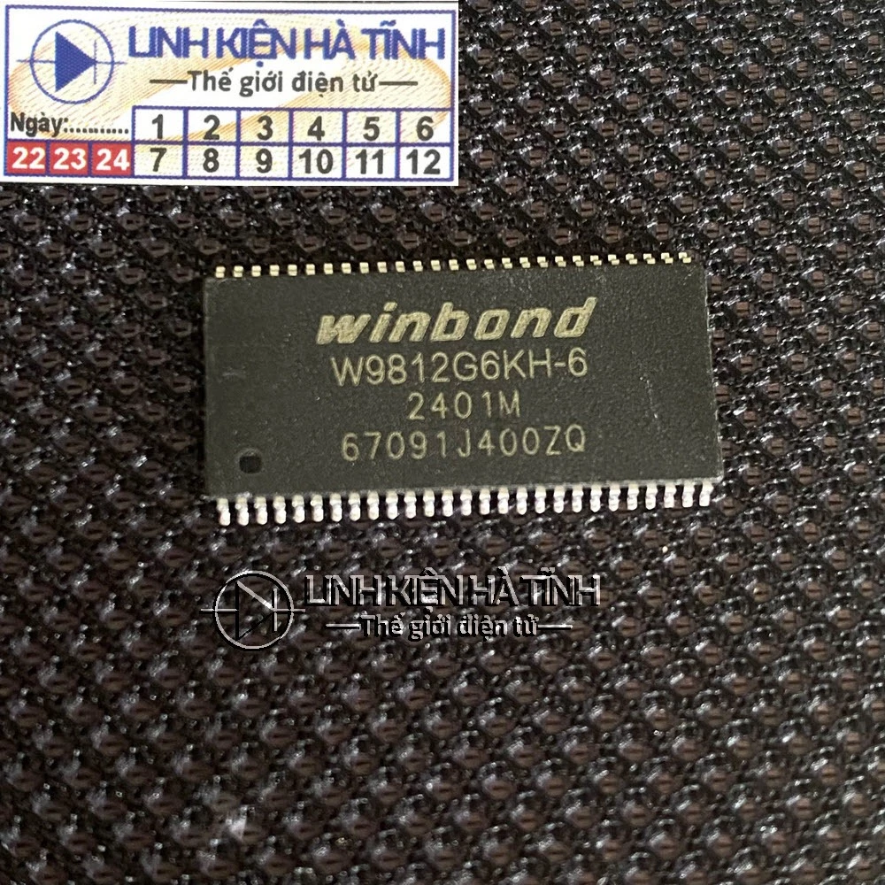 IC winbond W9812G6JH-6 W9812G6GH-6 W9812G6IH-6 W9812G6KH-6 MỚI