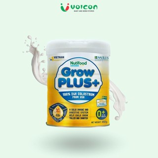 Sữa bột Nutifood Grow Plus+ Vàng (Sữa non) Tăng cường hệ miễn dịch cho bé Lon 800g