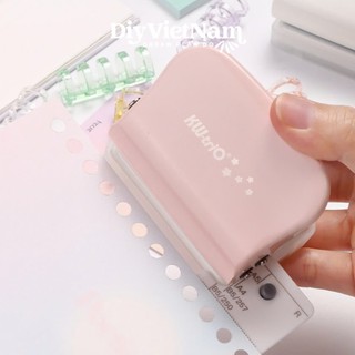 Máy Đục Lỗ Sổ Còng 5 Lỗ – Đục Bìa A5/A6/B5 – Bấm Chuẩn, Êm, Chính Xác