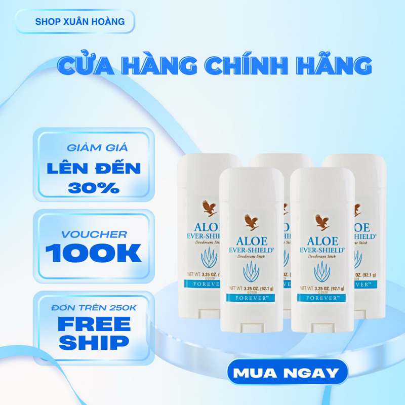 Combo 5 Sáp khử mùi lô hội 067flp. Sản Phẩm Lô Hội.