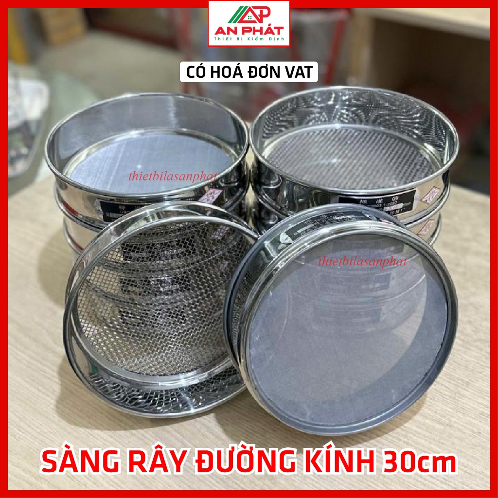 Sàng rây inox không gỉ, Sàng đa năng tiêu chuẩn D300mm đường kính 30cm ...