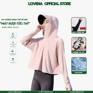 Áo Chống Nắng Cánh Dơi Thun Lạnh Nữ Chống Tia Cực Tím UPF 50+ Chống Tia UV Hàng Mỏng Nhẹ Siêu Mát - CN58
