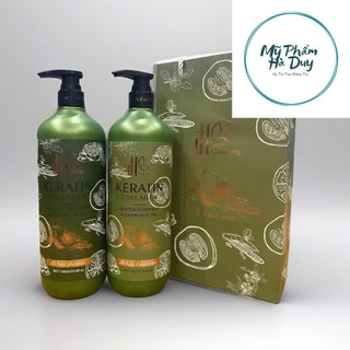 BỘ GỘI XÃ TINH CHẤT BỒ KẾT VỎ BƯỞI 2 IN 1 1000ML X2