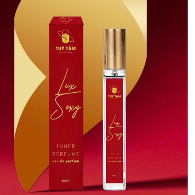 Nước hoa vùng kín Lux Inner Perfume lưu hương lâu giúp khử mùi hiệu quả của Tuỳ Tâm pharma dung tích 10ml.