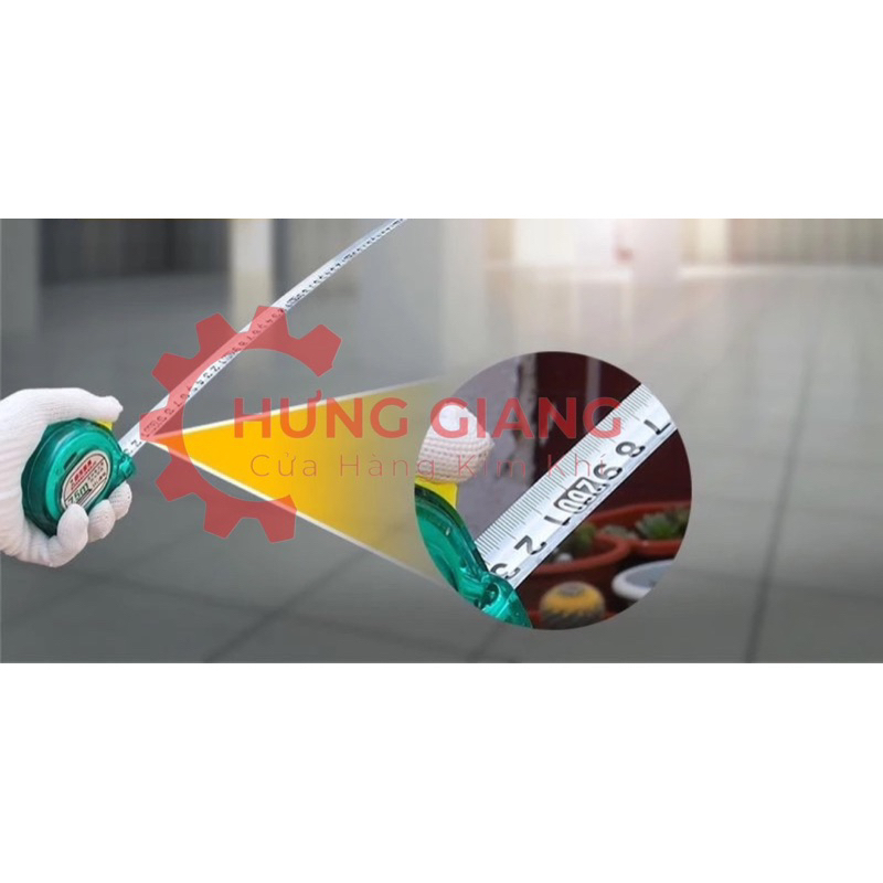 Thước Mét, Thước Cuộn 3m 5m 7m 10m Trong Suốt Thước Inox Hưng Giang