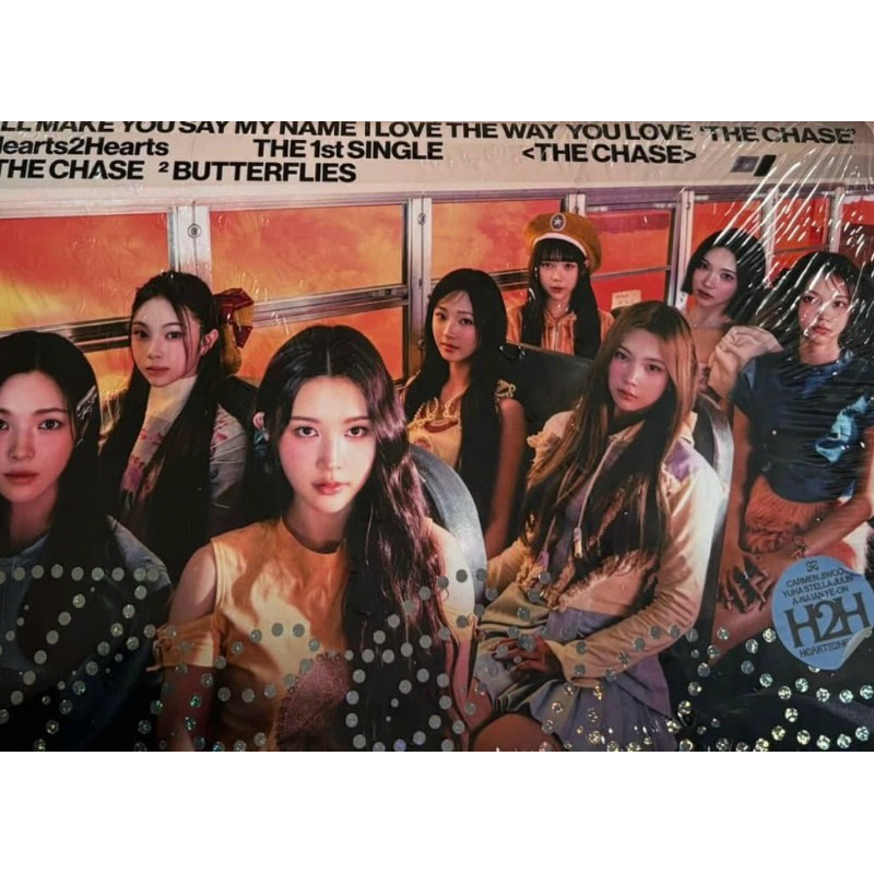album Hearts2hearts H2H 1st Single - The Chase | Shopee Việt Nam