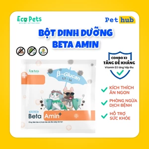Beta Amin - Bột Dinh Dưỡng EcoPets Tăng Cường Đề Kháng & Hỗ Trợ Miễn Dịch Cho Mèo Chó