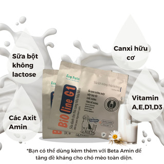 Sữa Bột Cao Cấp BIOLINE G1 Dành Cho Chó Mèo Tiêu Hóa Kém Không Chứa Lactose