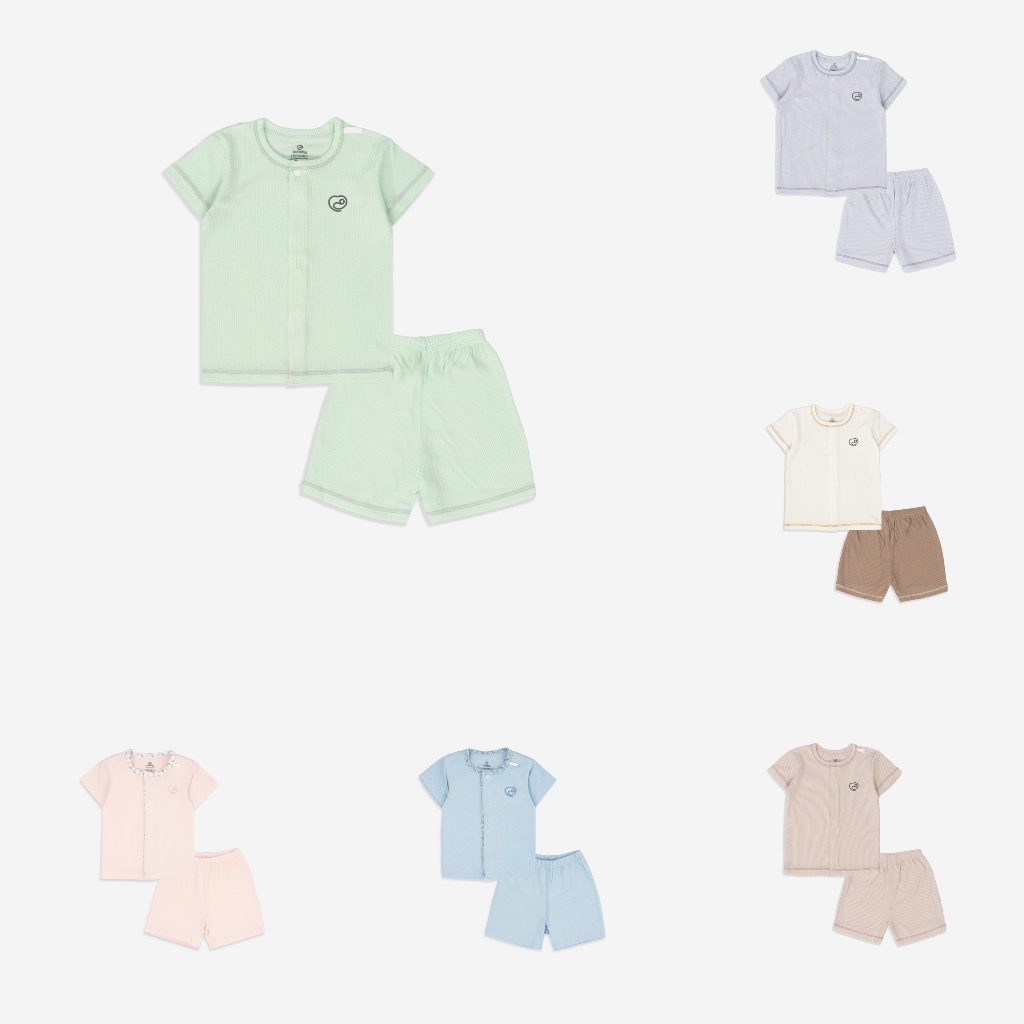 BUBABY SS25 - Bộ cộc tay Bubaby cho bé 1 đến 9 tháng tuổi - | BF66A ...