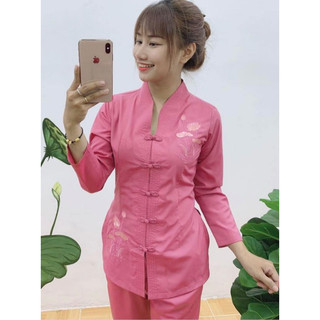 Bà Lai Tim # Đồ Lam Nữ Đi Chùa