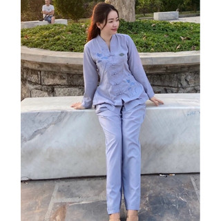 Bà Lai Tim # Đồ Lam Nữ Đi Chùa