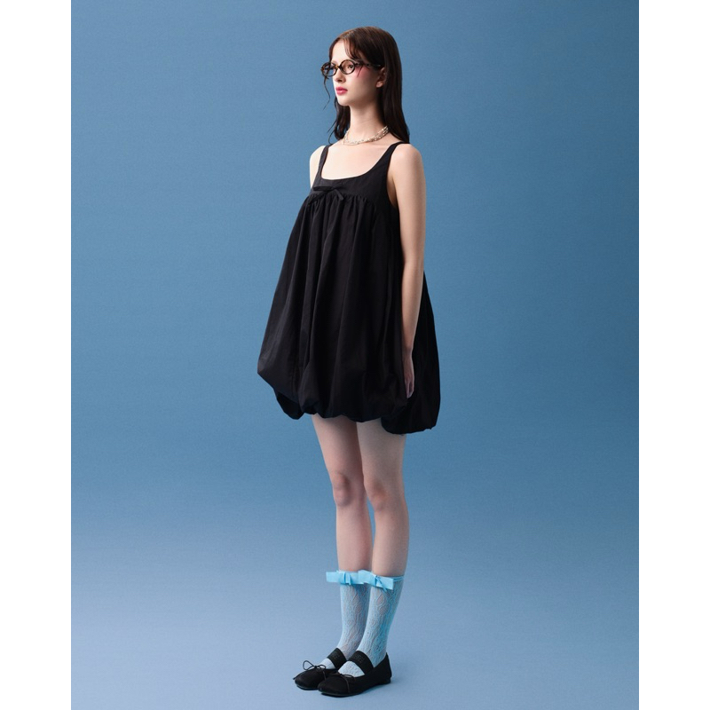 THINGS - POPPY DRESS ( BLACK )