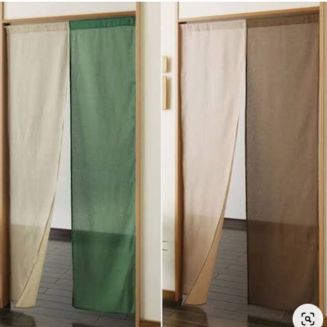 (ĐỦ SIZE) RÈM LUỒN XẺ TÀ 2 MẢNH phong cách tối giản mẫu canvas trơn ...