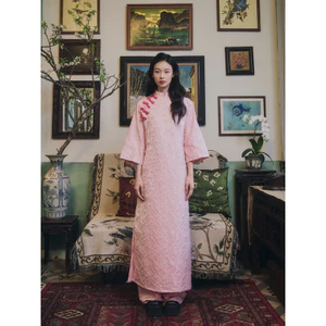 THINGS - BỘ ÁO DÀI BÍCH ĐÀO