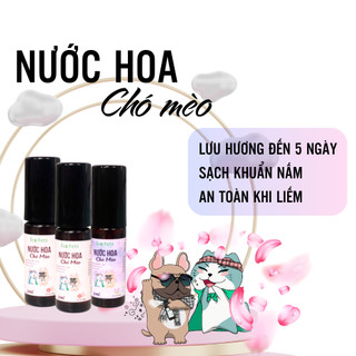 Bodymist Xịt Thơm Cho Chó Mèo ECOPETS 20ml - Dưỡng Da Lông, Lưu Hương Lâu, An Toàn Cho Thú Cưng