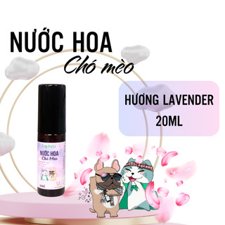 Bodymist Xịt Thơm Cho Chó Mèo ECOPETS 20ml - Dưỡng Da Lông, Lưu Hương Lâu, An Toàn Cho Thú Cưng