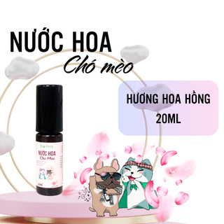 Bodymist Xịt Thơm Cho Chó Mèo ECOPETS 20ml - Dưỡng Da Lông, Lưu Hương Lâu, An Toàn Cho Thú Cưng