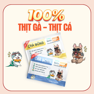 Chà Bông Beta Amin Gói 10g – Bổ Sung Dinh Dưỡng, Tăng Cường Miễn Dịch Cho Thú Cưng