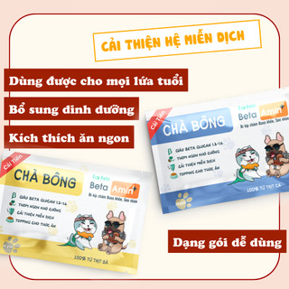 Chà Bông Beta Amin Gói 10g – Bổ Sung Dinh Dưỡng, Tăng Cường Miễn Dịch Cho Thú Cưng