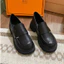 Giày moca nữ miu nhỏ mũi tròn da mềm, loafer nữ đế độn cao 4cm, giày búp bê nữ miu đế cao tôn dáng P-003