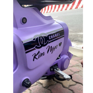 trọn bộ tem dán xe điện vc mẫu ch-annel