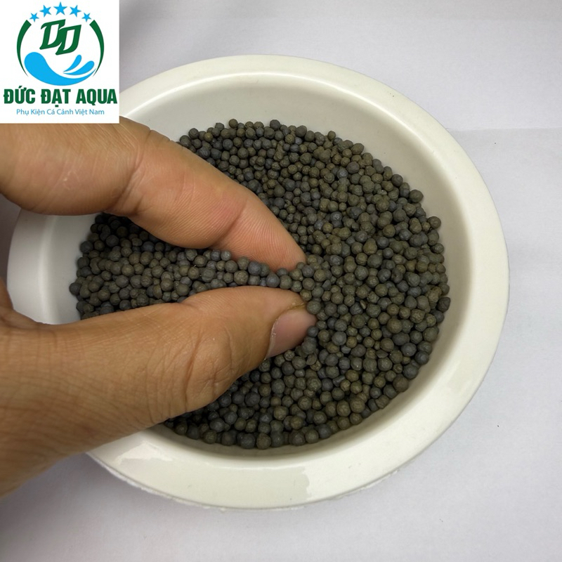 Gốm trải Nền bể cá thuỷ sinh 1kg- 5KG Dùng Trải Nền Bể Cá Cảnh màu đỏ và đen hạt cứng bất tử 3