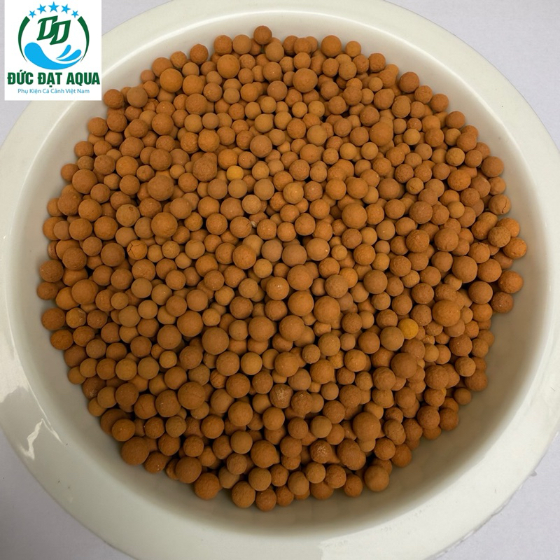 Gốm trải Nền bể cá thuỷ sinh 1kg- 5KG Dùng Trải Nền Bể Cá Cảnh màu đỏ và đen hạt cứng bất tử 7