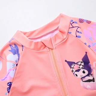 BK25 Đồ bơi bé gái BONBON KIDS dáng rời gồm áo+ quần đùi 2 lớp hoạ tiết Kurumi,bộ đồ đi tắm biển bé size 10- 45 kg