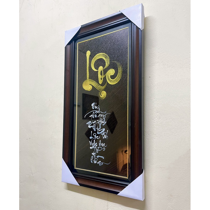 Thư pháp chữ Lộc,tranh chữ Lộc, sang trọng, chữ viết tay thủ công, làm quà tặng ý nghĩa