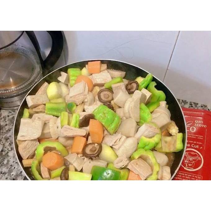 1KG SƯỜN CHAY _ Thực phẩm chay _ SƯỜN NON  CHAY LOẠI NGON _   sườn chay khô _ nongsangiasi _ sườn chay giá sỉ