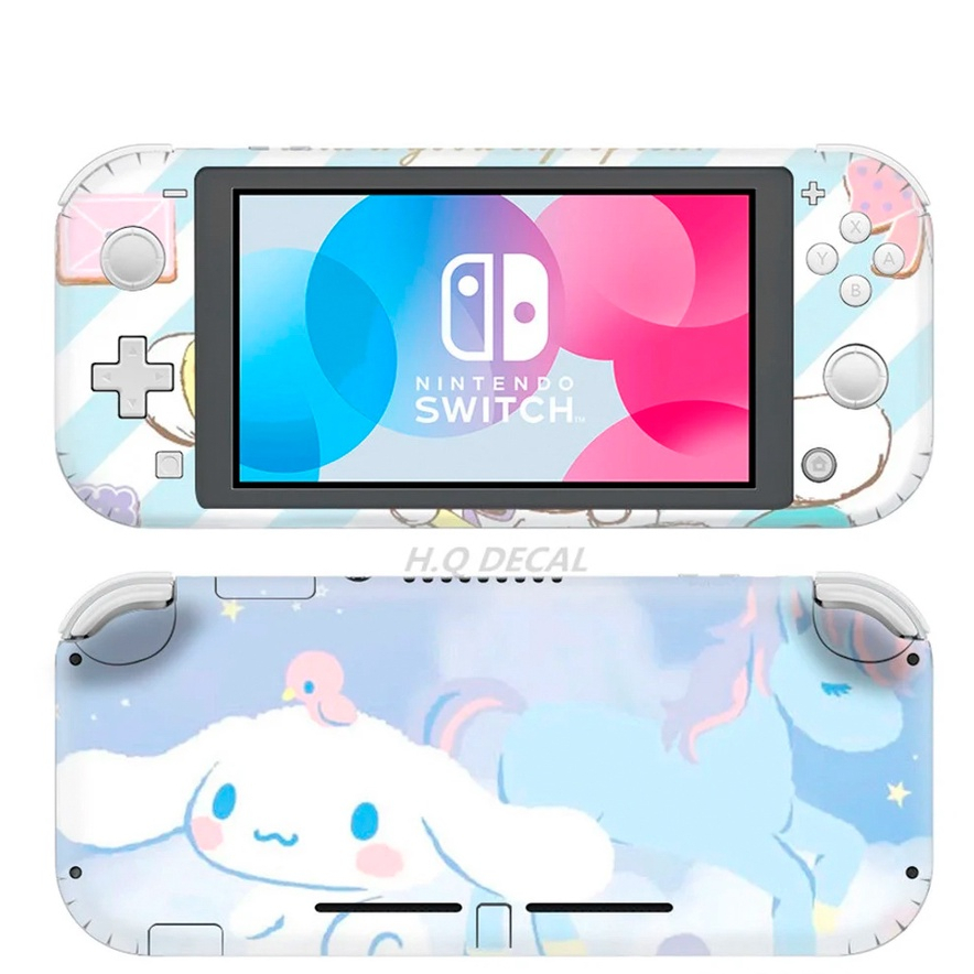 Skin decal dán Nintendo Switch Lite mẫu Thỏ Bunny (đã cắt sẵn, dễ dán ...