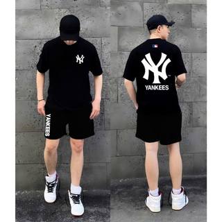 Bộ Thể Thao Hè Nam Tay Ngắn Phối Logo Nổi Sành Điệu, Set Thun Tay Ngắn Chất Liệu Cotton Mềm Mịn Siêu Sịn Mùa Hè Cao Cấp