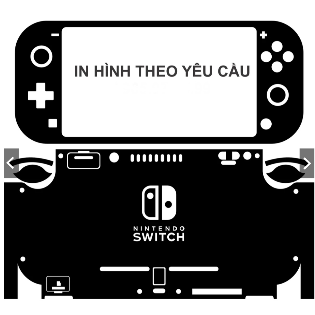 Skin decal dán Nintendo Switch Lite mẫu Stickerbomb chiêm tinh (đã cắt sẵn, dễ dán)