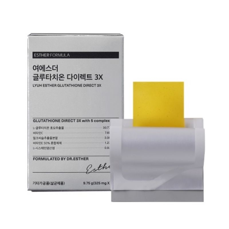 FILM NGẬM TRẮNG DA DR ESTHER FORMULA GLUTATHIONE DIRECT FILM 3X HÀN QUỐC CHÍNH HÃNG