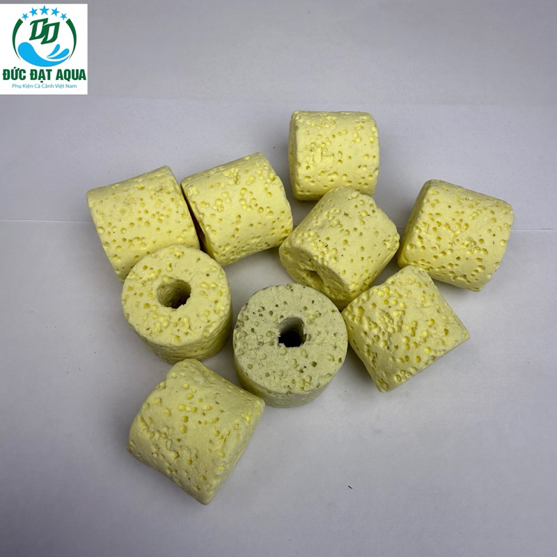 sứ trụ,sứ bi, muối tiêu và vàng. 1kg lọc nước bể cá cảnh 7