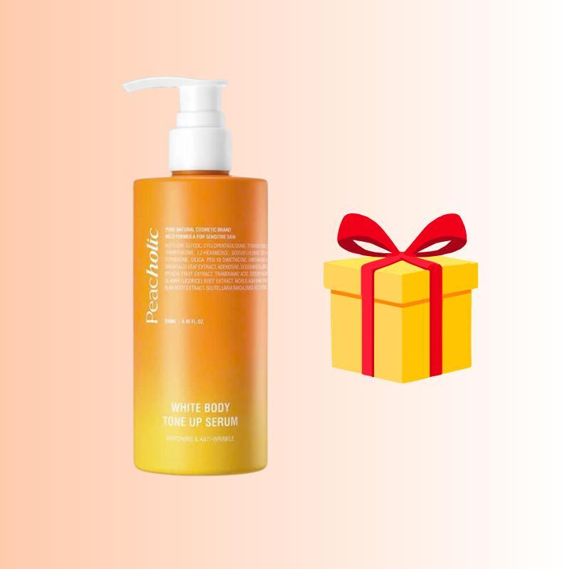 M39_[KÈM QUÀ] Kem Nâng Tone Body Peacholic Hàn Quốc 250ml_TẶNG .......