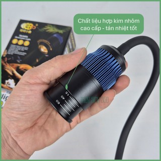 Đèn Rọi Chỉnh Tiêu Cự Coco SD 200 - 3 Chế Độ Màu - Dùng Cho Bể Cá