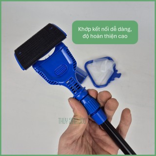 ( Loại Tốt ) Dụng Cụ Vệ Sinh Bể Cá AS 201 - 5 Trong 1 - Dễ Dàng Thao Tác